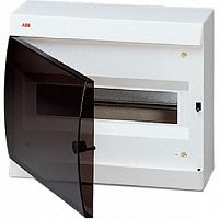 Распределительный шкаф Unibox, 12 мод., IP41, навесной, термопласт, прозрачная дверь |  код. 122620006 |  ABB